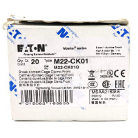 Eaton Kontaktelement M22-CK01 216385 (5Stk.) OVP