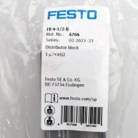 Festo Verteilerblock FR-4-1/2-B 6704 OVP
