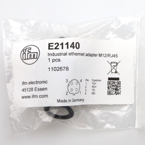 ifm Ethernet-Verbindungsadapter E21140 OVP