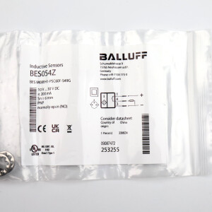 Balluff Induktiver Näherungsschalter BES054Z BES M08EH1-PSC60F-S49G OVP