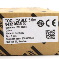 Atlas Copco Werkzeugkabel 8432083550 5m SIE
