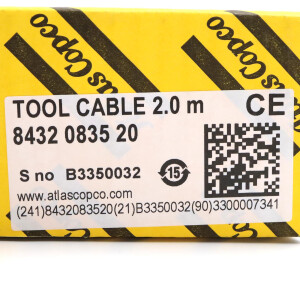 Atlas Copco Werkzeugkabel 8432083520 2m OVP