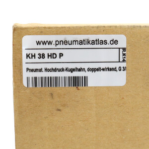 Knoth Hochdruck-Kugelhahn KH 38 HD P OVP