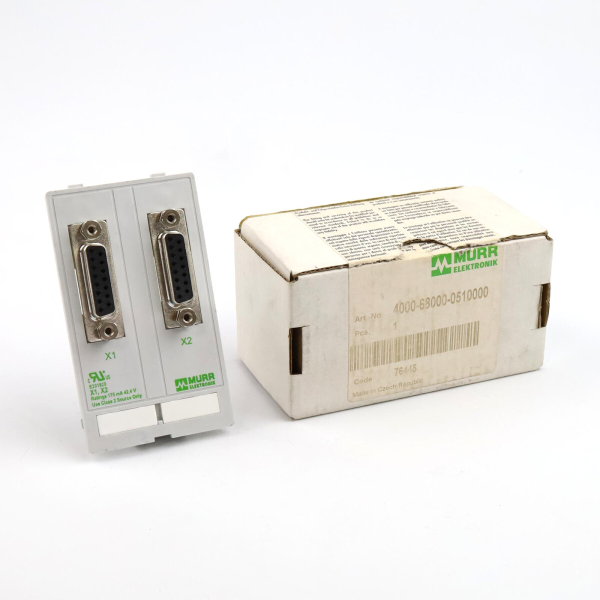 MURR ELEKTRONIK Datensteckverbindereinsatz 4000-68000-051000