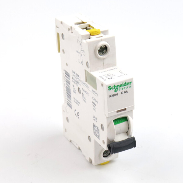 Schneider Electric Miniatur-Leitungsschalter A9F04106 044033 iC60N C6A NOV