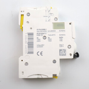 Schneider Electric Miniatur-Leitungsschalter A9F04106 044033 iC60N C6A NOV