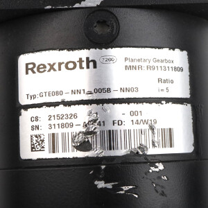 Rexroth Planetengetriebe GTE080-NN1-005B-NN03 R911311809 i=5 GEB