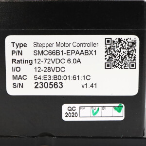 JVL Stepper Motor Controller SMC66B1-EPAABX1 GEB