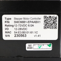 JVL Stepper Motor Controller SMC66B1-EPAABX1 GEB