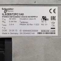 Schneider Electric/Berger Lahr Schrittmotor ILS2E572PC1A0 IFSN62/3ETCISDS/-I-I54/O-001RPP41 GEB