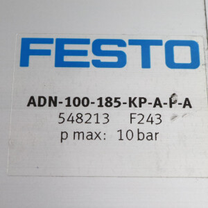 Festo Kompaktzylinder ADN-100-185-KP-A-P-A 548213 NOV