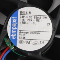 ebm-papst DC-Lüfter 8414 N 24VDC NOV
