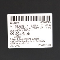 INTERROLL Schaltnetzteil HP5424 1113899 NOV