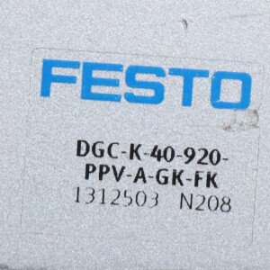 Festo Linearantrieb DGC-K-40-920-PPV-A-GK-FK 1312503 GEB