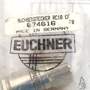 Euchner Buchsenstecker RC18 EF 074616 OVP