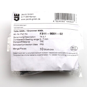 Jacob Tülle TK 5-7 F311-9001-02 (10Stk.) OVP