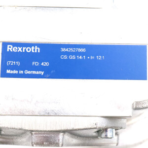 Rexroth Aufsteckgetriebe GS14-1 3842527866 i=12:1 GEB