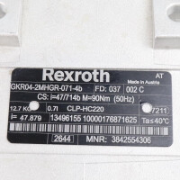 Rexroth Getriebemotor GKM16-3 47/714B IE3 B 3842554306 i= 47,879 NOV