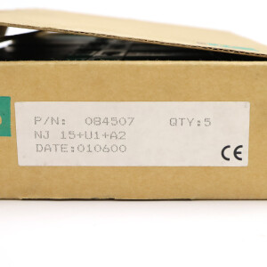 Pepperl&Fuchs Näherungsschalter NJ15+U1+A2 084507 (5Stk.) OVP