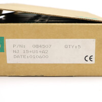 Pepperl&Fuchs Näherungsschalter NJ15+U1+A2 084507 (5Stk.) OVP