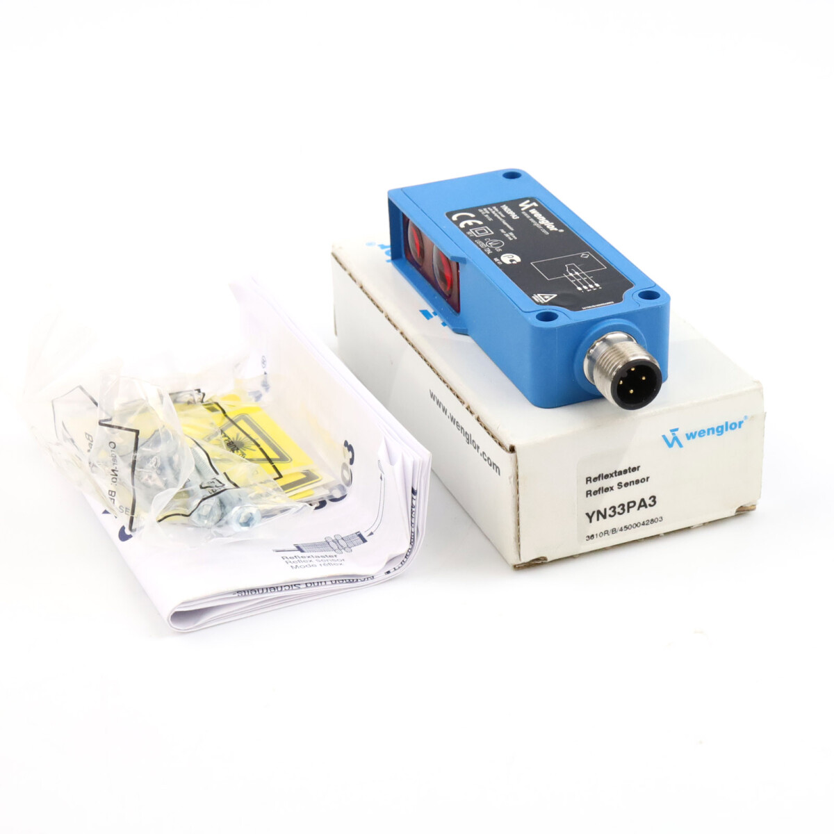 Wenglor Reflextaster YN33PA3 OVP