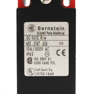BERNSTEIN Positionsschalter GC-SU1Z Riw 6021367626 GEB