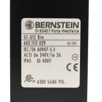 BERNSTEIN Positionsschalter GC-U1Z Riw 6021117029 NOV