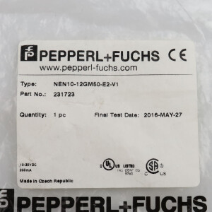 Pepperl+Fuchs Induktiver Sensor NEN10-12GM50-E2-V1 231723 OVP