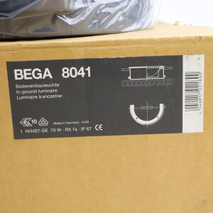 BEGA Bodeneinbauleuchte 8041 OVP