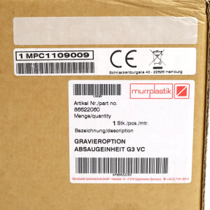 Murrplastik Absaugeinheit G3 VC 86622060 OVP