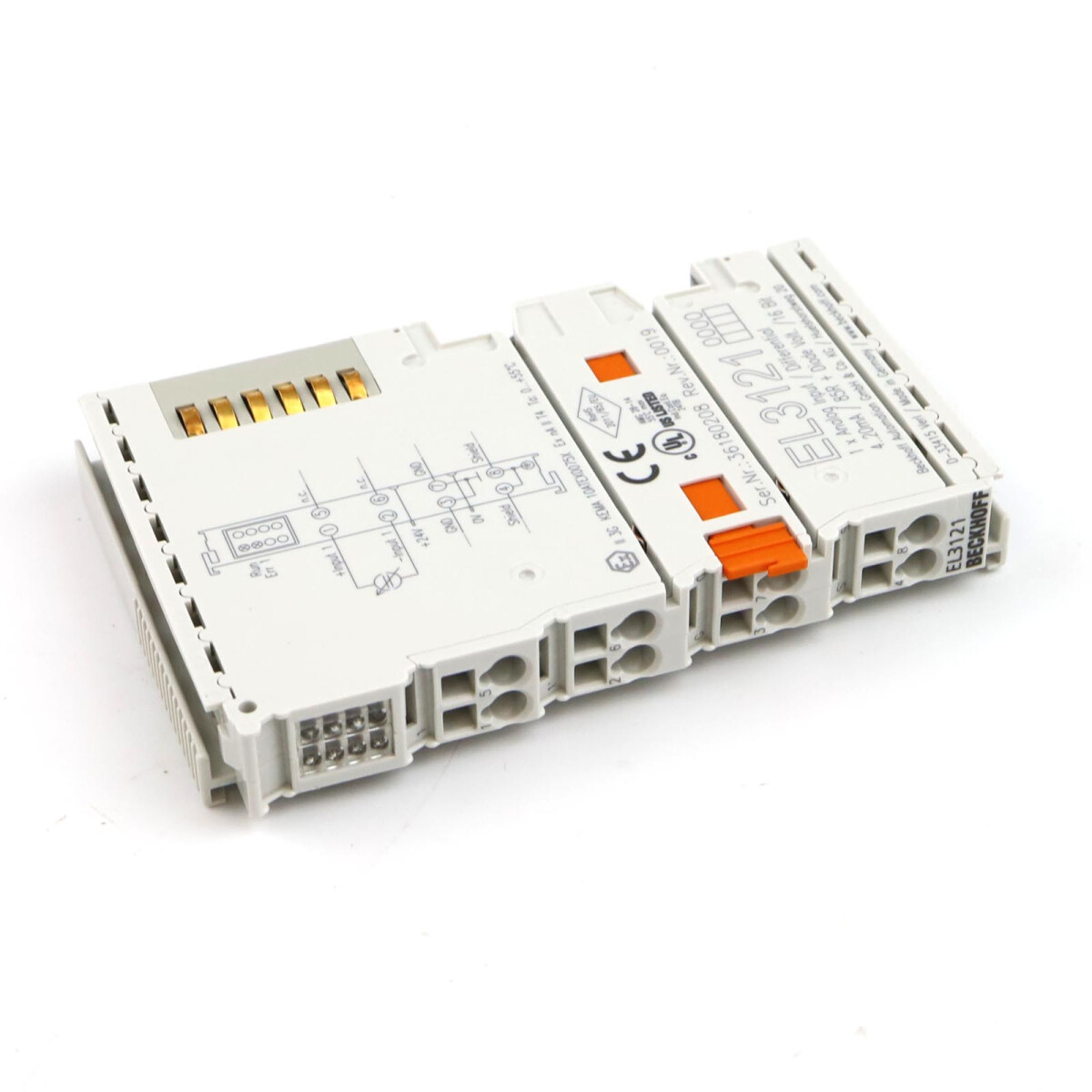 Beckhoff 1-Kanal-Analog-Eingangsklemme EL3121 GEB
