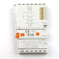 Beckhoff 1-Kanal-Analog-Eingangsklemme EL3161 GEB