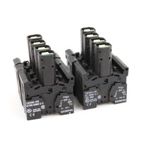 Siemens Lampenfassung 3SB3403-1PD (8Stk.) NOV