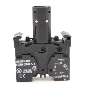 Siemens Lampenfassung 3SB3403-1PD (8Stk.) NOV