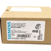Siemens Leistungsschalter 3RV2021-1AA10 OVP