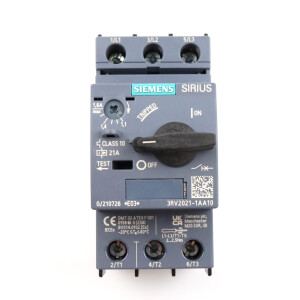 Siemens Leistungsschalter 3RV2021-1AA10 NOV