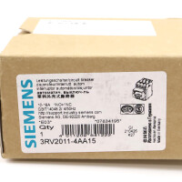 Siemens Leistungsschalter 3RV2011-4AA15 OVP