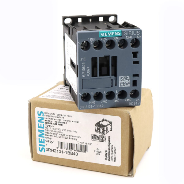 Siemens Hilfsschütz 3RH2131-1BB40 OVP