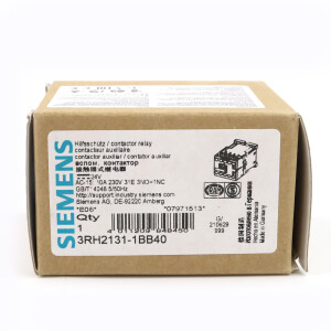 Siemens Hilfsschütz 3RH2131-1BB40 OVP