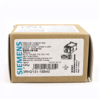 Siemens Hilfsschütz 3RH2131-1BB40 OVP
