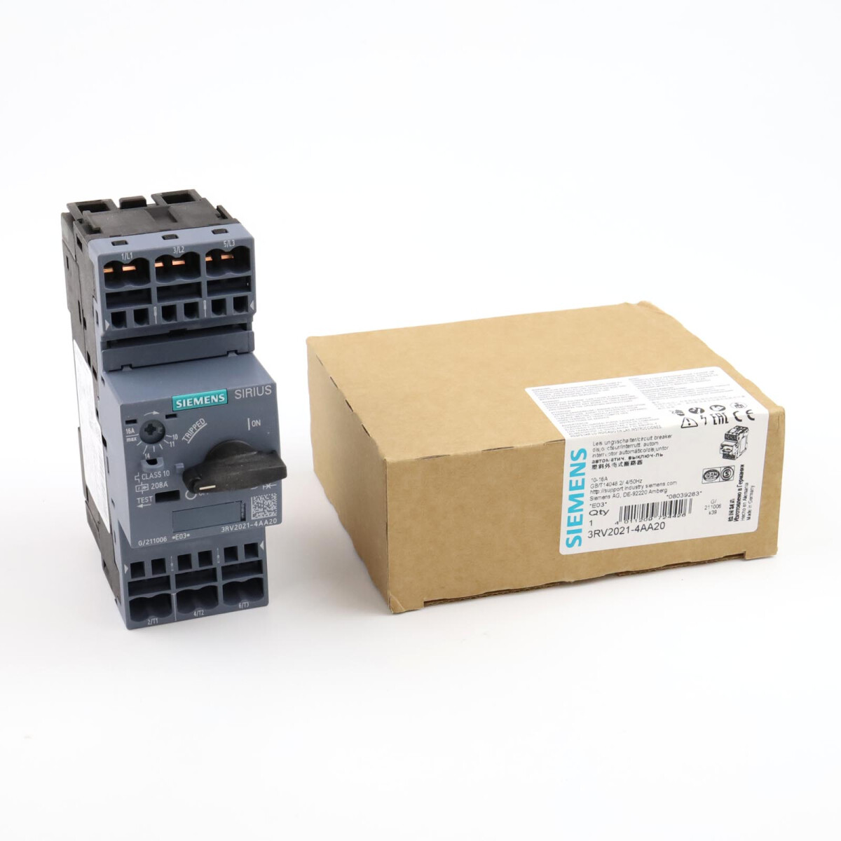 Siemens Leistungsschalter 3RV2021-4AA20 OVP