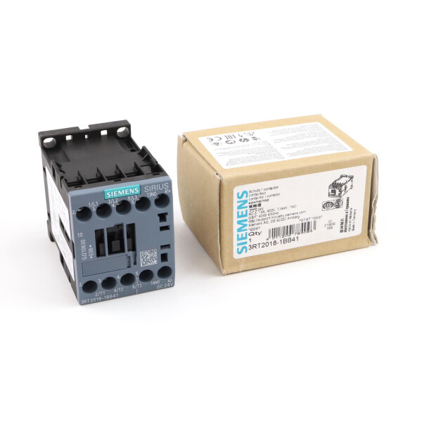 Siemens Leistungsschütz 3RT2018-1BB41 OVP