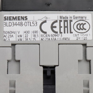 Siemens Hauptschalter 3LD3448-0TL53 NOV