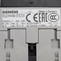 Siemens Hauptschalter 3LD3448-0TL53 NOV