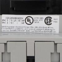 Siemens Hauptschalter 3LD3448-0TL53 NOV
