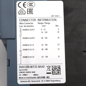 Siemens Leistungsschalter 3VA1220-6EF32-0AA0 OVP