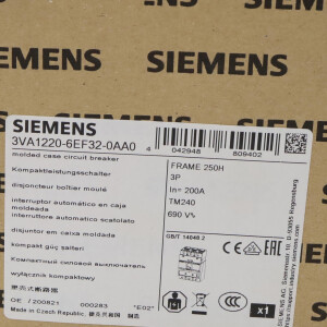 Siemens Leistungsschalter 3VA1220-6EF32-0AA0 OVP
