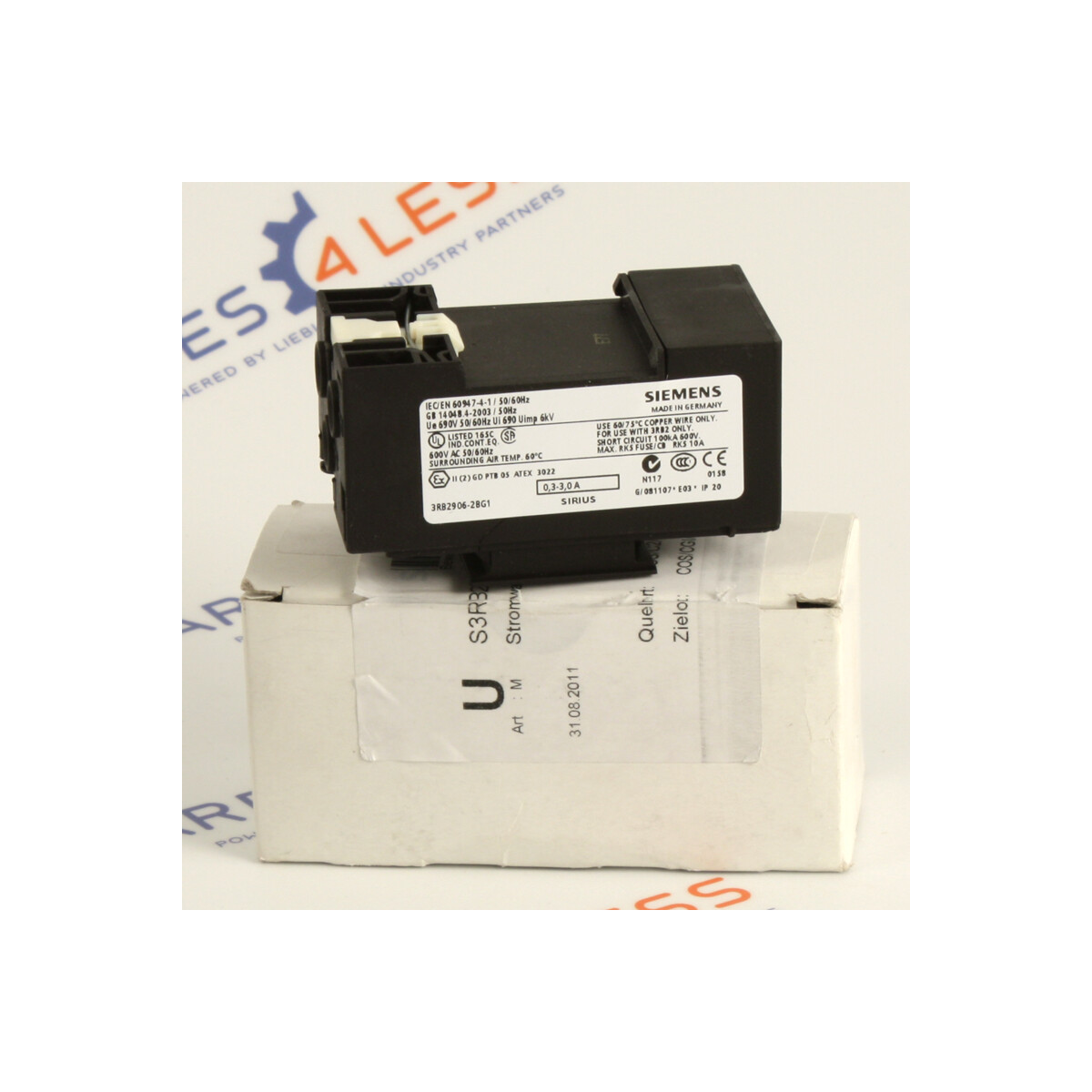 Siemens Sirius Stromwandler 3RB2906-2BG1 OVP