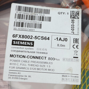 Siemens Leistungsleitung 6FX8002-5CS64-1AJ0 OVP