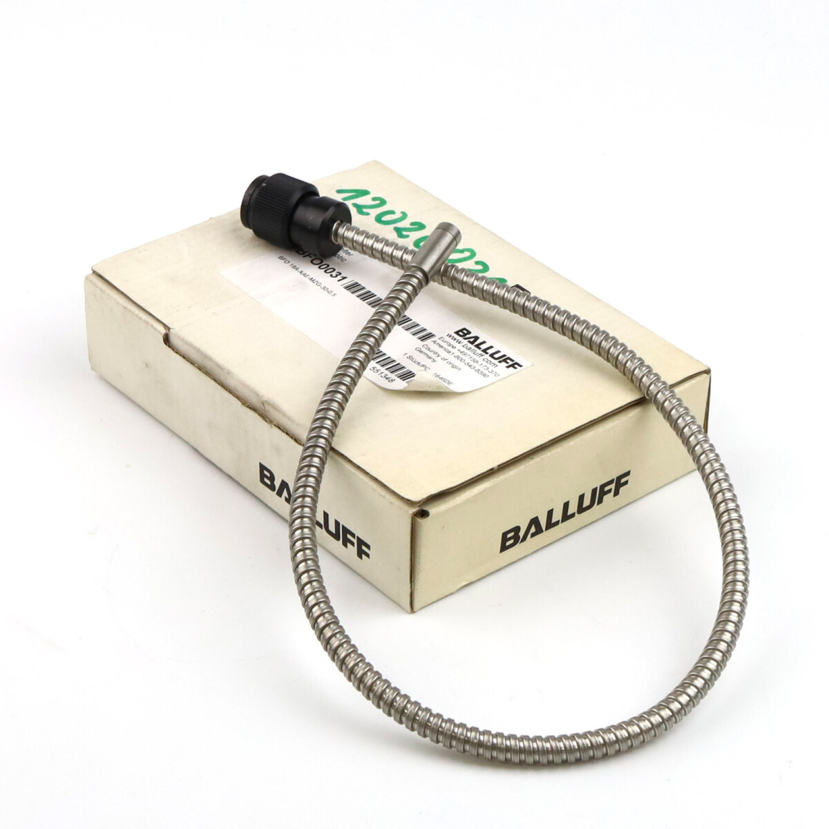 Balluff Lichtleiter BFO0031 BFO 18A-XAE-MZG-30-0,5 OVP